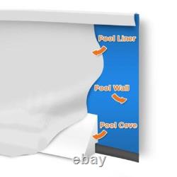 Liner Armor Above Ground Pool Peel and Stick Liner Cove Protection 48 Strip