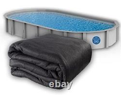 Liner Life Above Ground Pool Liner Pad 18' x 33' Oval, Protects the Bottom of
