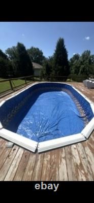 LinerWorld Above Ground Pool Liner 16x32 Unibeaded
