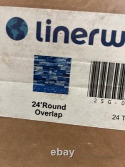 LinerWorld Above Ground Pool Liner Overlap 24 Foot Round Overlap 24 Taho Ov