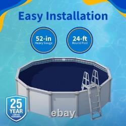 Mangalore Mosaic 24-ft Round Heavy Gauge Unibead Liner 52-in