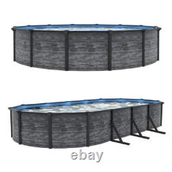 Marbella 52 Steel Wall Above Ground Pool Kit plus Starter Package