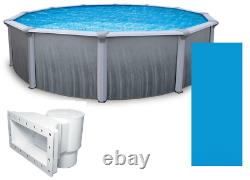 Martinique 24' x 52 Round Above Ground Swimming Pool and Liner