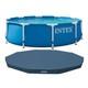 Metal Frame Above Ground Swimming Pool with 10 Foot Round Swimming Pool Cover