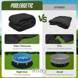 NEW! 24-Foot Pool Liner Pad for Above Ground Pools Round Under Pool Mat QUALITY