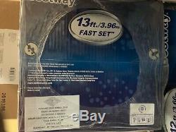 NEW BESTWAY FAST SET SWIMMING POOL 13' x 33 with TRI-TECH ENHANCED 3 PLY LINER