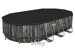 NEW Bestway Power Steel 20 x 12 x 48 Above Ground Oval Pool Set with Pump