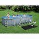 NEW Bestway Power Steel 22' x 12' x 48 Oval Above Ground Pool Set with Pump