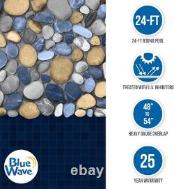 NEW Blue Wave NL402-20 24' Round Overlap Pool Liner Standard Gauge