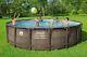 NEW COLEMAN POWER STEEL 18' x 48 Round Above Ground Swimming Pool Deluxe Set