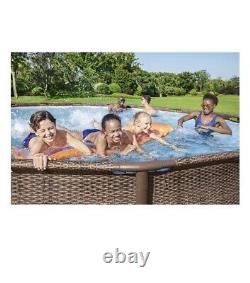 NEW Coleman 18ft x 48in Above Ground Swimming Pool With Pump, Ladder, & Pool Cover