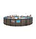 NEW Summer Waves 22ft x 52in Above Ground Swimming Pool With Pump, Ladder, & Cover