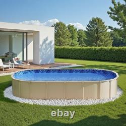 New 15 x 30 ft Oval Pool Liner, Overlap Style Above Ground Pool Liners, 48-to
