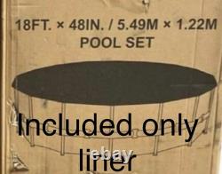 OEM LINER for Bestway Power Steel 18ft x 48in Round Above Ground Pool