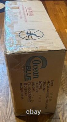 Ocean Blue 15x30 Oval Overlap Bahama Pool Liner 25 Gauge? Brand New! $529 Retail