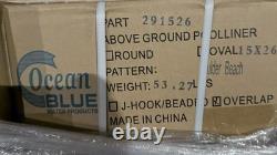 Ocean Blue 291524 15x26 Oval Above Ground Pool Liner Boulder Beach NEW