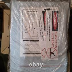 Ocean Blue Crystal Overlap 12 x 24 oval 15-mil Blue Vinyl Pool Liner