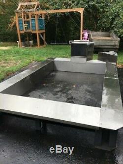 Original Endless Pool 8'x12' Complete with liner Beautiful Stainless Steel