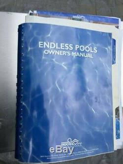 Original Endless Pool 8'x12' Complete with liner Beautiful Stainless Steel