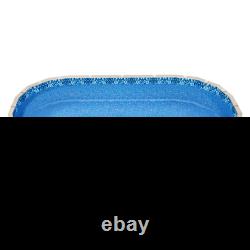 Oval Pool Liner 12x24ft Unibead Style Pool Liner 52in Wall Height Durable