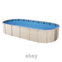 Oval Pool Liner 18x33ft Duobead Style Pool Liner 52in Wall Height Durable