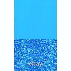 Overlap 11' x 18' Oval Swirl Bottom 48/52 in. Depth Above Ground Pool Liner, 25