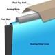 Overlap 12' x 21' Oval Blue 48/52 in. Depth Above Ground Pool Liner, 20 Mil