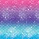 Overlap Pool Liner for Round Above Ground Pools Mermaid