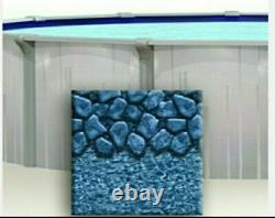 POOL 24' ROUND x 52 Above Ground Steel Pool Liner Pump Filter Skimmer