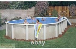 POOL 8' x 12' OVAL x 54 Above Ground Galvanized Steel Uni-Bead Liner Warranty