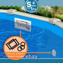 Pebble Bottom 20 Gauge Overlap 54 Wall Height Above Ground Swimming Pool Liner