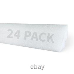 Peel and Stick Pool Cove Foam 24 Pack 98 Feet HDPE Above Ground Pool Liner