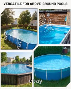 Peel and Stick above Ground Pool Cove Foam, 16 Pack 46.5-Inch Liner Protection