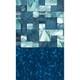 Pool Liner 12 ft Round Overlap Emerald Coast Dark Blue NL601-20 Wave Steel Wall