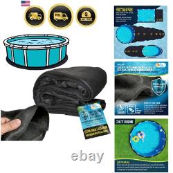 Pool Liner Pad 24ft Heavy Duty Round Ground Shield for Above Ground Pools