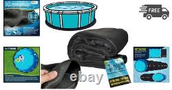 Pool Liner Pad 24ft Heavy Duty Round Ground Shield for Above Ground Pools