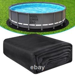 Pool Liner Pad 27 Round Heavy Duty Underlayment Above Ground AquaJoyer Thicker