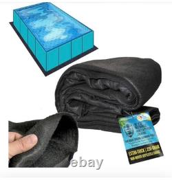 Pool Supply Ground Shield 16x32 ft Heavy Duty Rectangle Pool Liner Pad