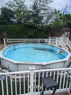 Pool liner LI182452RWU25P liner the 18' x 24' Oval Rolling Wave Unibead