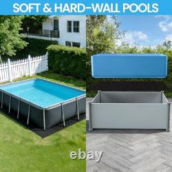 Poolvio 16x32FT Above Ground Pool Liner Pad Geotextile Puncture Barrier