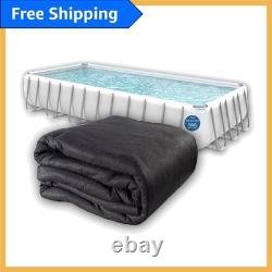 Pre-Cut Pool Liner Pad 16' x 32' Rectangle Protect & Extend Liner Life
