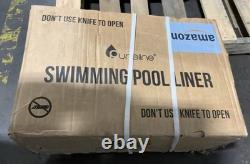 Pureline 15x30 ft Oval Dual Bead Pool Liner Aqua Marble Above Ground 54 Wall