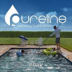 Pureline 18 Foot Round Dual Bead Pool Liner, Aqua Marble, Above Ground Pool, 54
