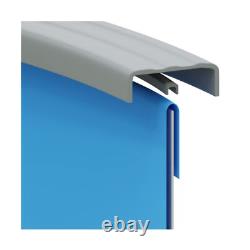 Pureline 24 Foot Round Overlap Pool Liner, Blue, Above Ground Pool, 48 52