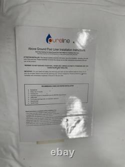 Pureline 24' Round Above Ground Pool Liner Vinyl New