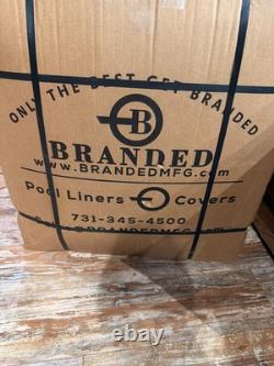 ROUND 27' X 52 Branded Manufacturing Beaded above-ground pool liner 20 MIL NEW