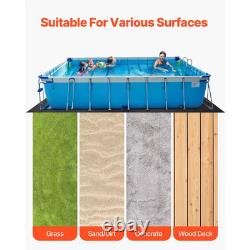 Rectangle Pool Liner Pad, 16 X 32 Ft. Pool Liner Pad for above Ground Swimming P