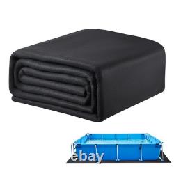 Rectangle Pool Liner Pad, 16 x 32 ft Pool Liner Pad for Above Ground Swimming P