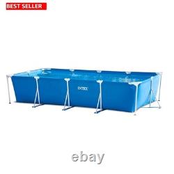 Rectangular Frame 14 ft 9 in x 7 ft 3 in x 33 in Above Ground Pool, Swimming