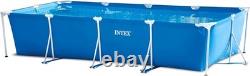 Rectangular Frame 14 ft 9 in x 7 ft 3 in x 33 in Above Ground Pool, Swimming